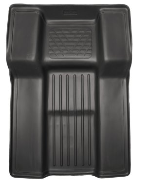 Cadillac Escalade Floor Liners - Rear - Husky Liners - WeatherBeater - Black - `07-`10